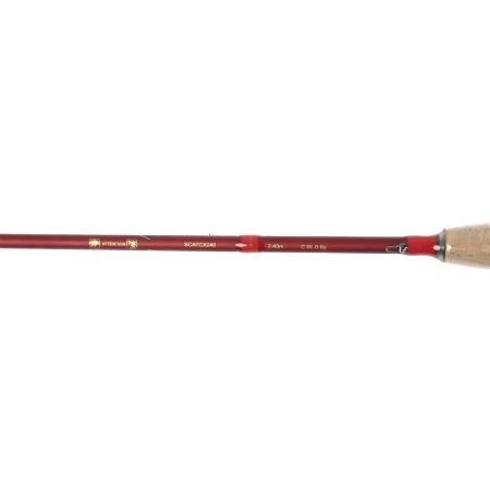 Спиннинг штекерный  "CATANA-CX" 2,40 м, тест 0-8 гр, carbon